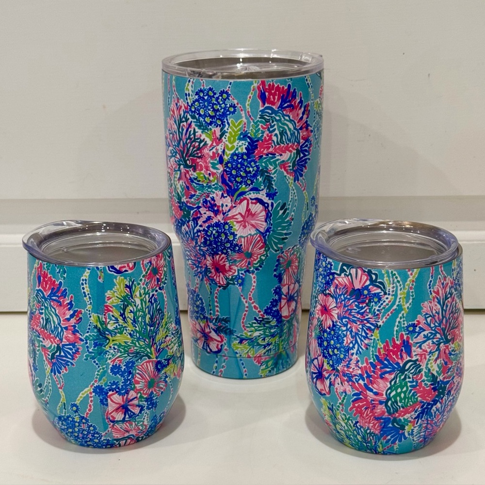 Lilly Pulitzer Insulated Tumblers - Picture 8 of 13